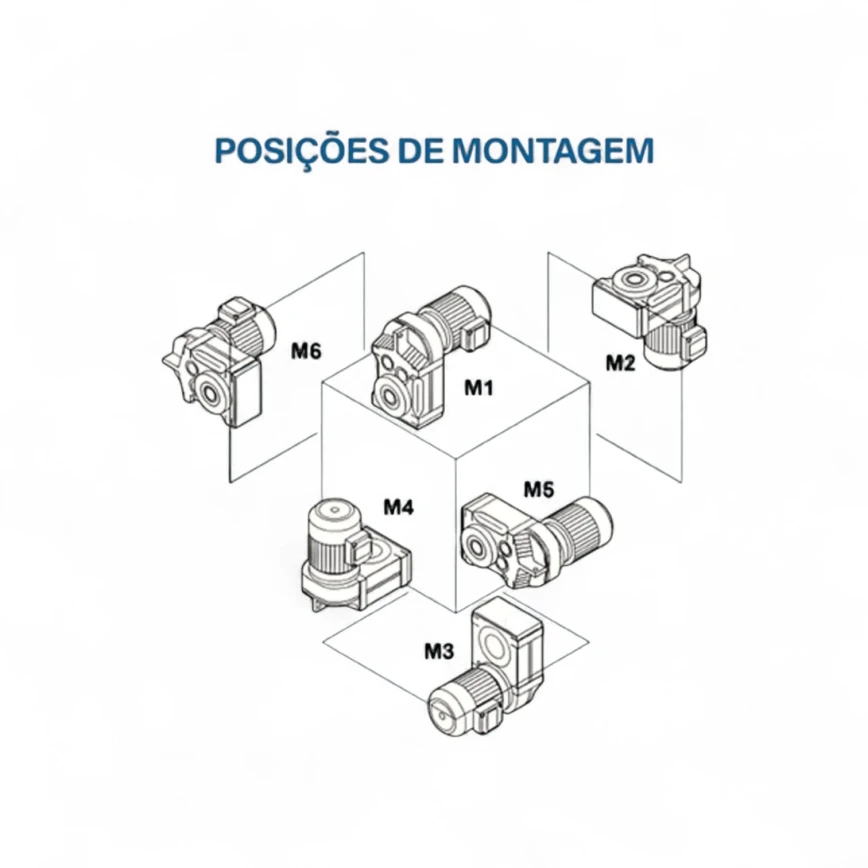 MOTOREDUTOR ENGRENADO HELICOIDAL