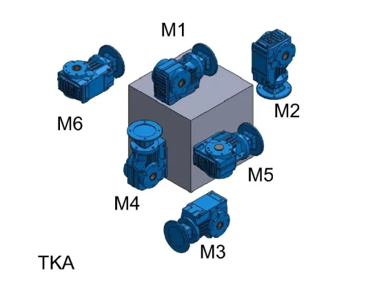 MOTOREDUTOR ENGRENADO HELICOIDAL KAB/KAF